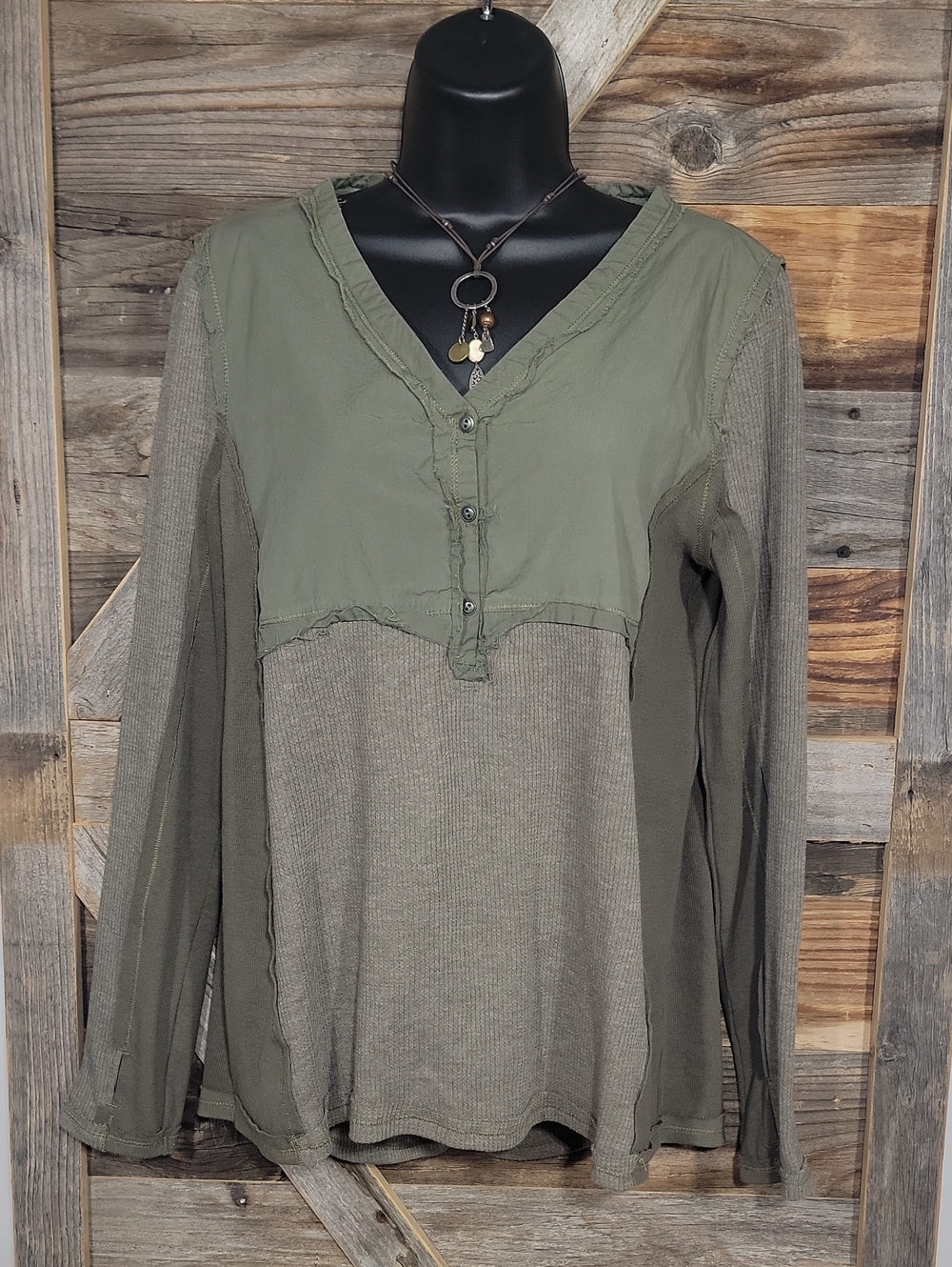 Sundance Waffle Knit Tunic Top - Picture 4 of 13